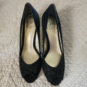 Adrianna Papell Women's Jude Pump Black Sz 9.5M